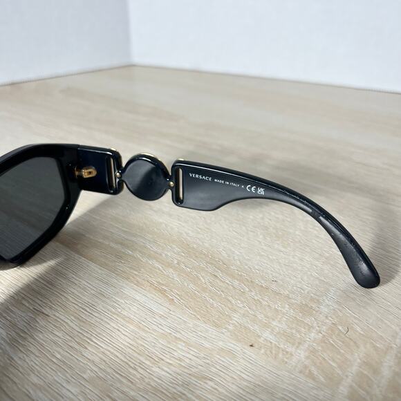 Versace Mod.4361 GB1/87 Sunglasses FRAMES ONLY Black 53-18-140 Italy READ DESC main image 8